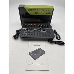 Digital Sound Professional Mixer SOUHD Card   OPEN BOX